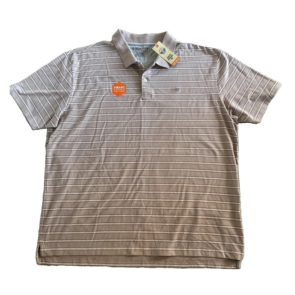 Dockers Signature Performance Polo Mens Short Sleeve Size-XXL NWT